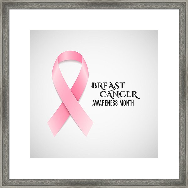 600x600 Breast Cancer Awareness Pink Ribbon Dark Text Fighting Cancer