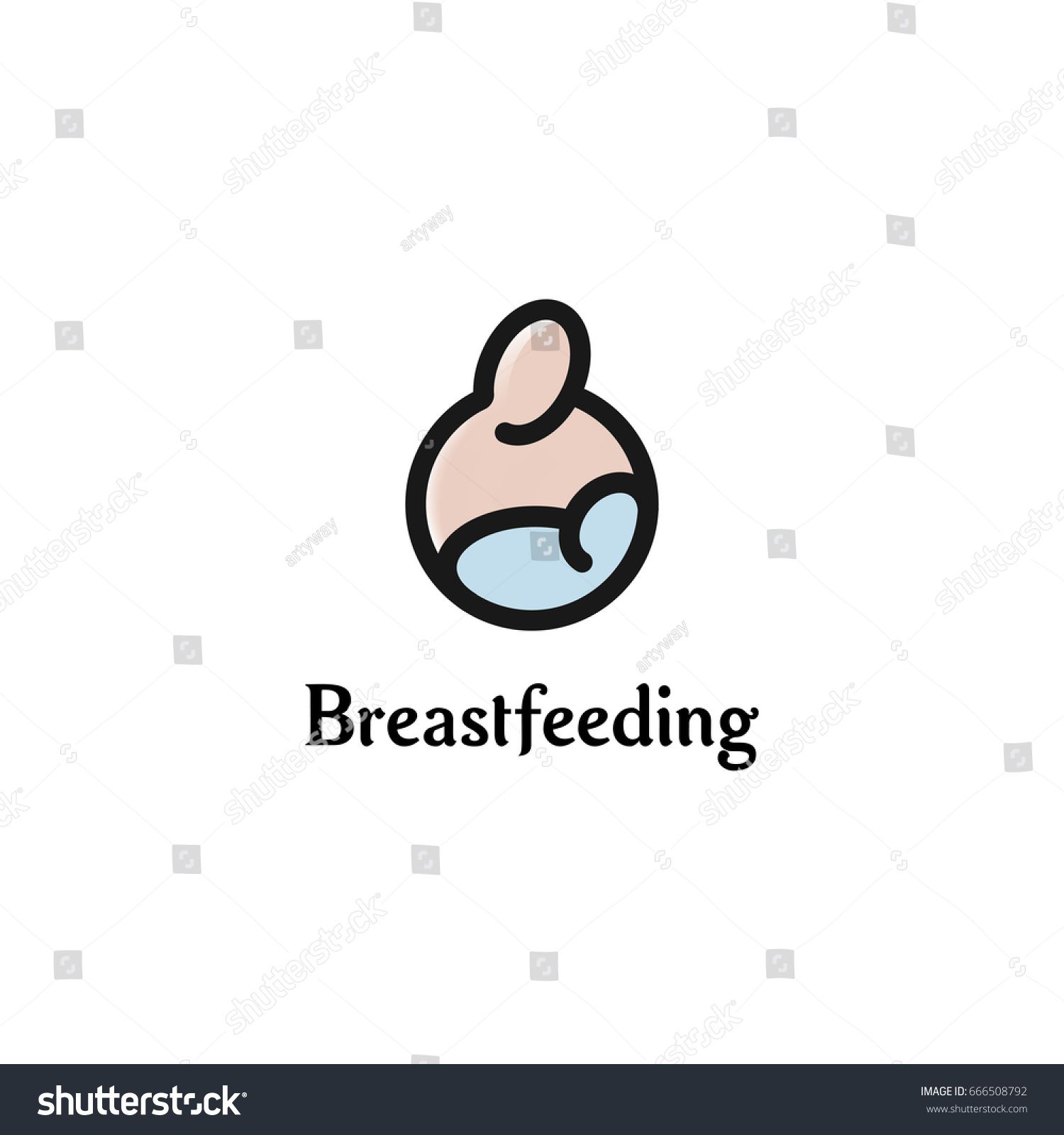 Breastfeeding Vector Logo Template Black Linear Silhouette 1500x1600 Breastfeeding Vector Logo Template Black Linear Silhouette