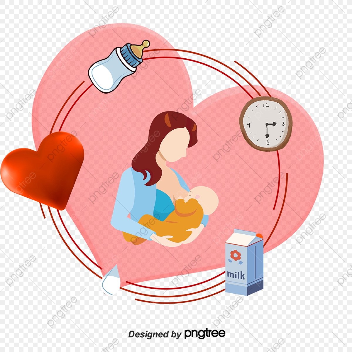 Breastfeeding Vector At Collection Of Breastfeeding Vector Free For Personal Use 1041