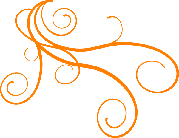 600x463 Orange Breeze Clip Art