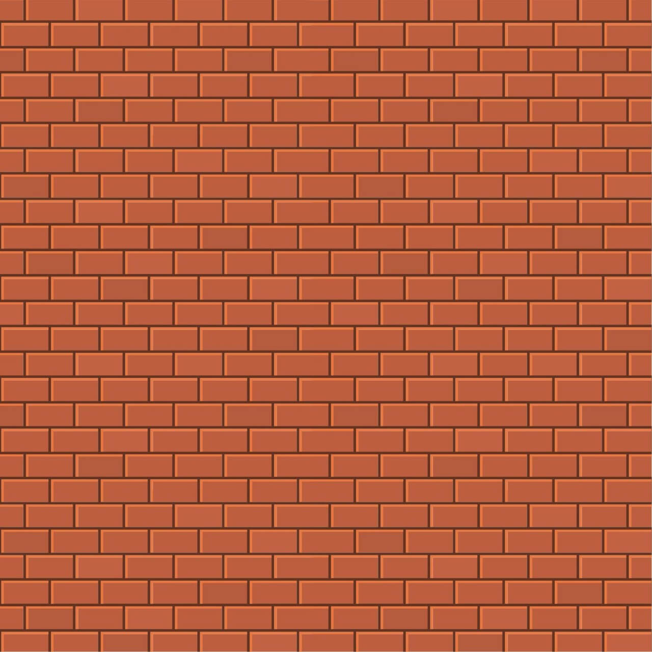 1280x1280 Free Vector Bricks Background