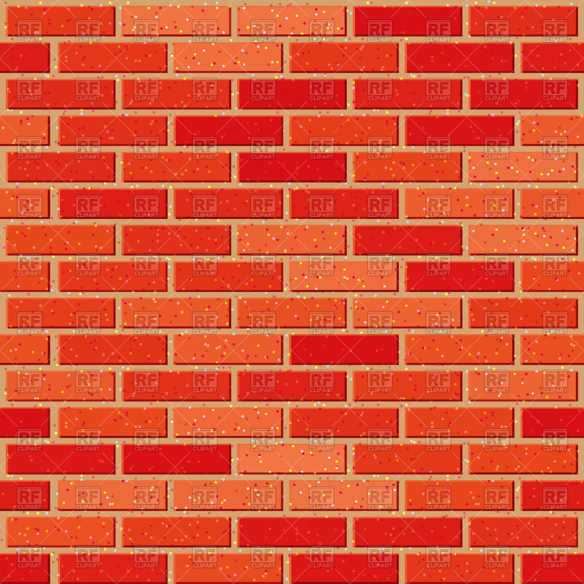 1200x1200 Red Brick Seamless Background Vector Image Of Backgrounds
