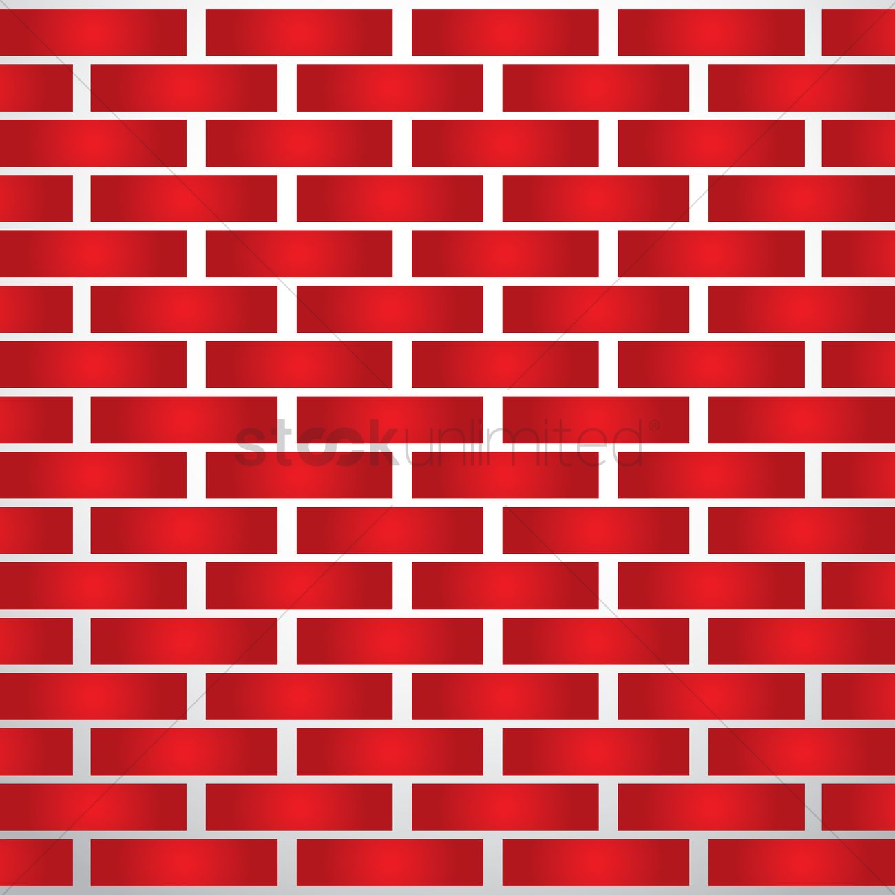 1300x1300 Bricks Background Vector Image
