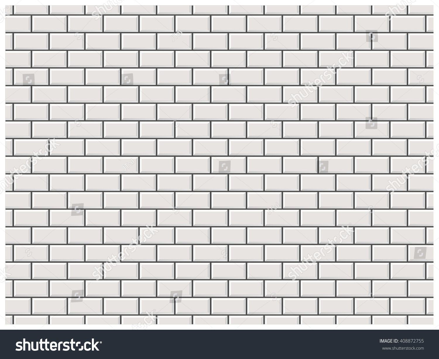 1500x1225 White Brick Wall Subway Tile Pattern Stock Vector Playmags Magna Tiles