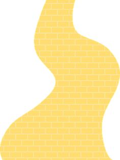 236x314 Yellow Brick Road Clipart