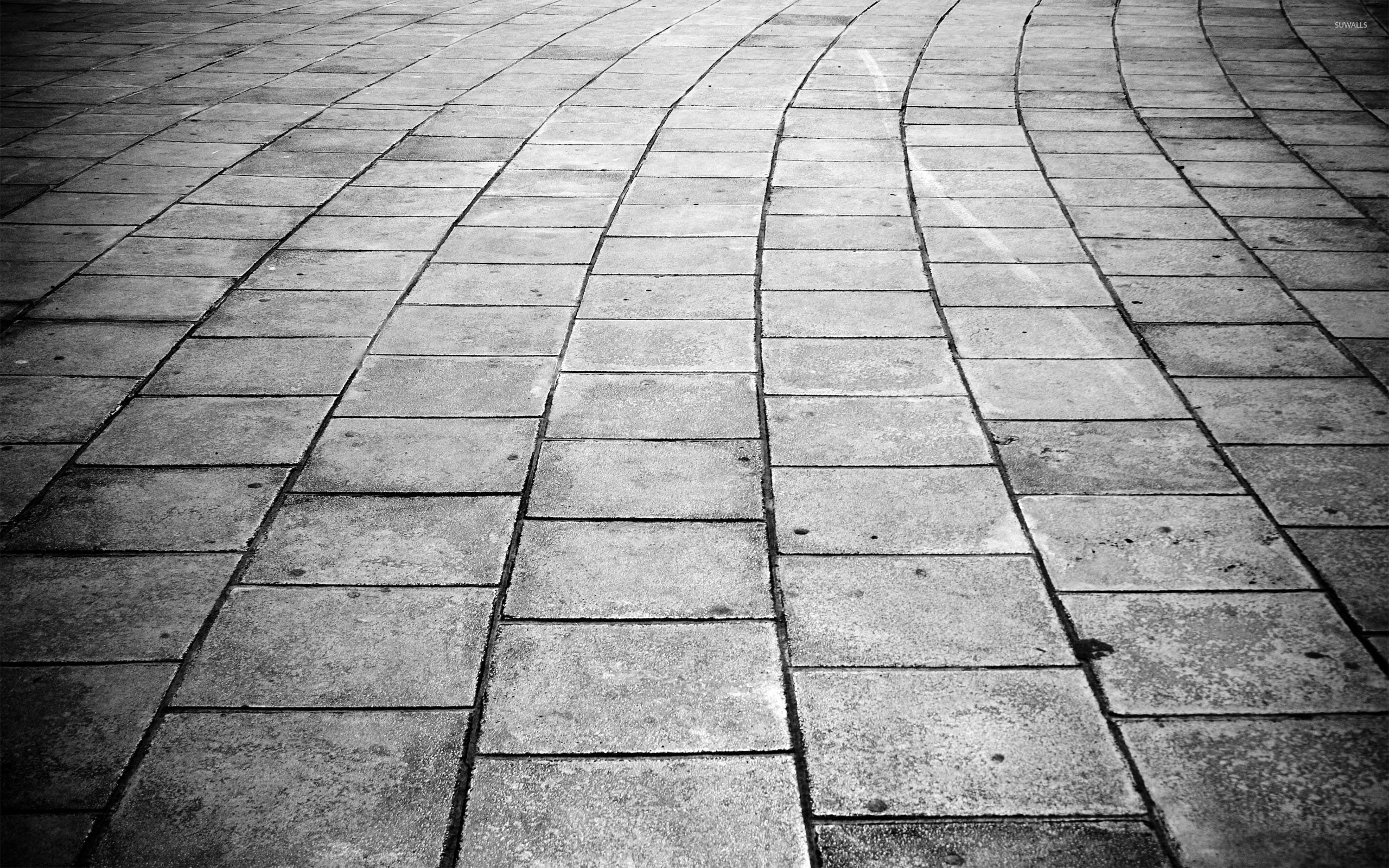 2560x1600 Brick Road Wallpaper