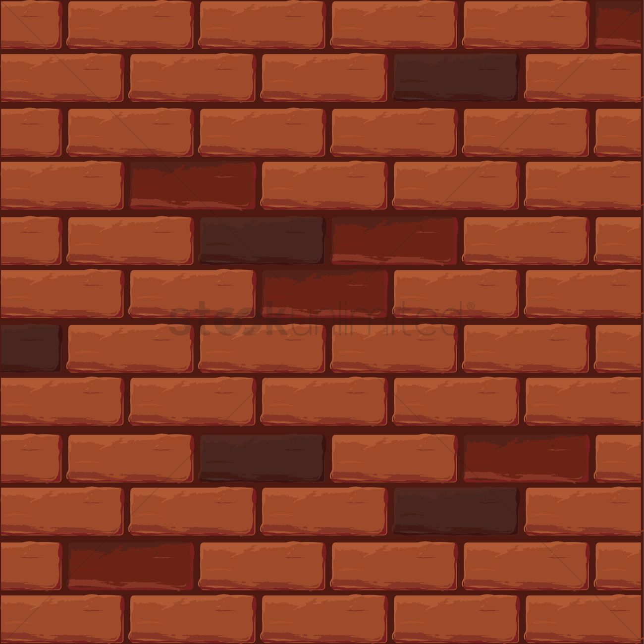 1300x1300 Free Brick Wall Texture Vector Image