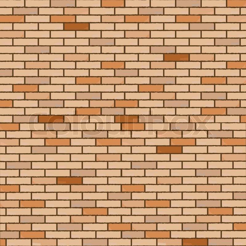 800x800 Wall Made Of Bricks, Realistic Stock Vector Colourbox