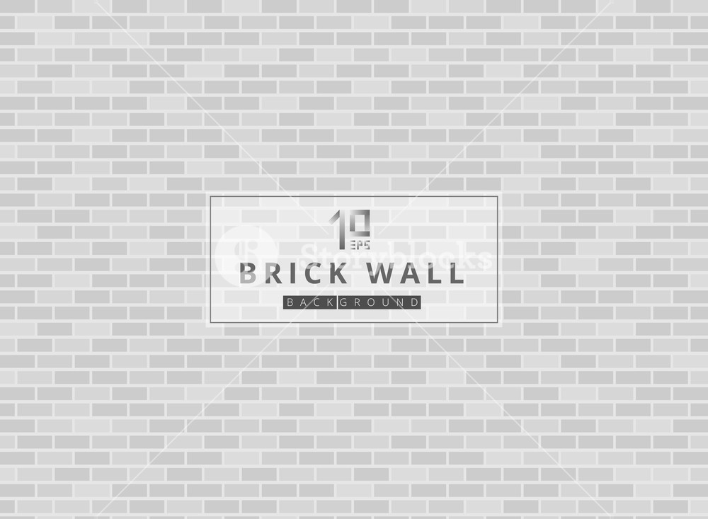 1000x733 White And Gray Brick Wall Background Texture Vector Illustration