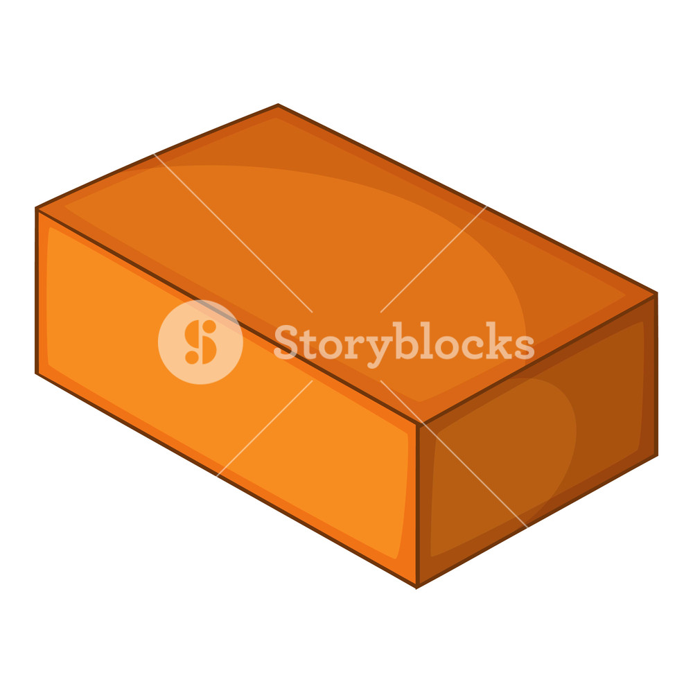 Red Brick Icon Cartoon Illustration Of Red Brick Vector Icon 1000x1000 Red Brick Icon Cartoon Illustration Of Red Brick Vector Icon