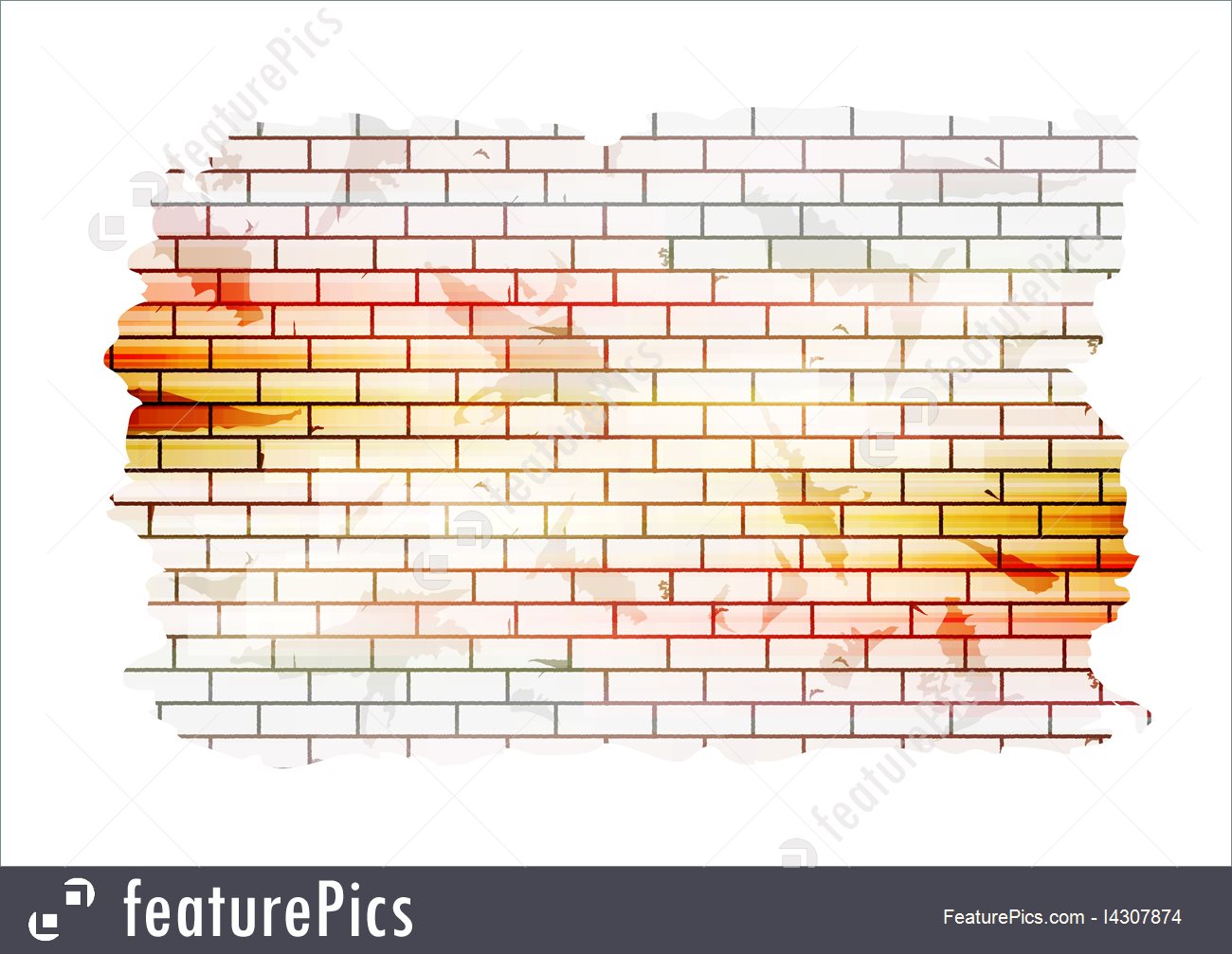 Abstract Brick Vector Background 1300x1007 Abstract Brick Vector Background
