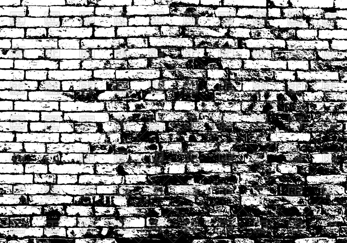 1200x840 Grunge White And Black Brick Wall Vector Image Of Backgrounds