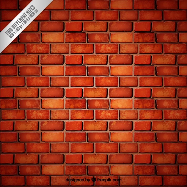 626x625 Red Brick Wall Background Vector Free Download