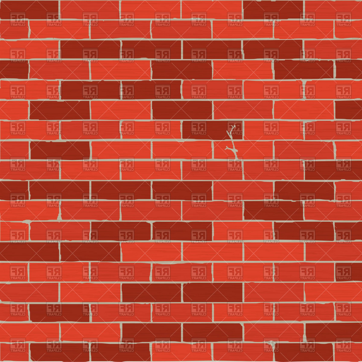 1440x1440 Texture Of Cartoon Brick Wall Vector Clipart Hoodamathrun