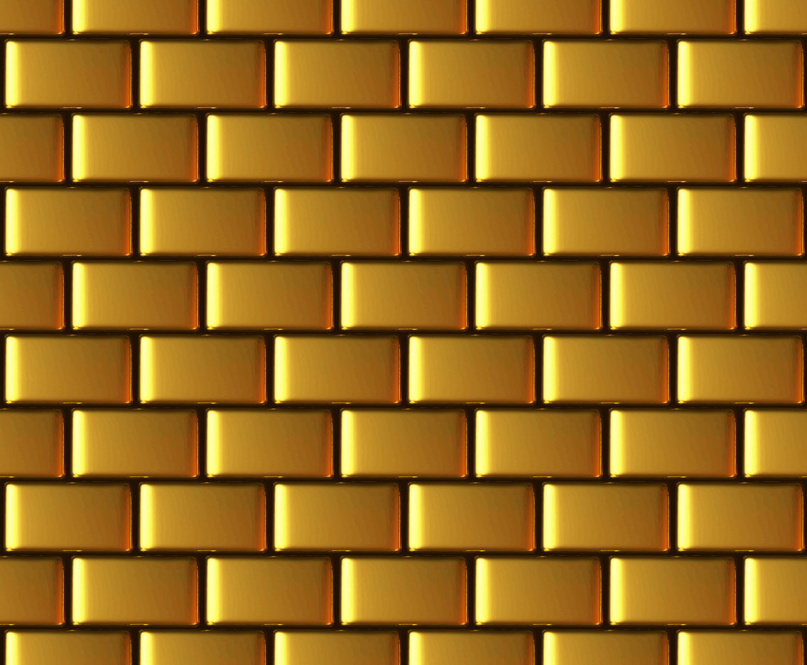 1136x936 Golden Brick Wall Vector Background Free Vectors Ui Download