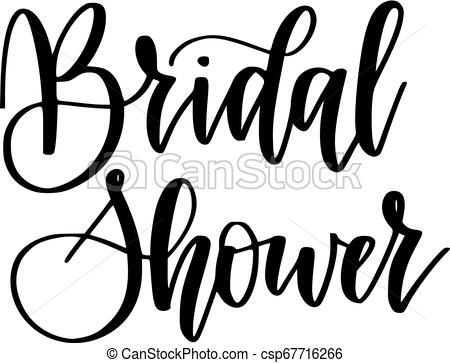 Bridal Shower Vector Calligraphy Design For Posters Or Invitations 450x363 Bridal Shower Vector Calligraphy Design For Posters Or Invitations