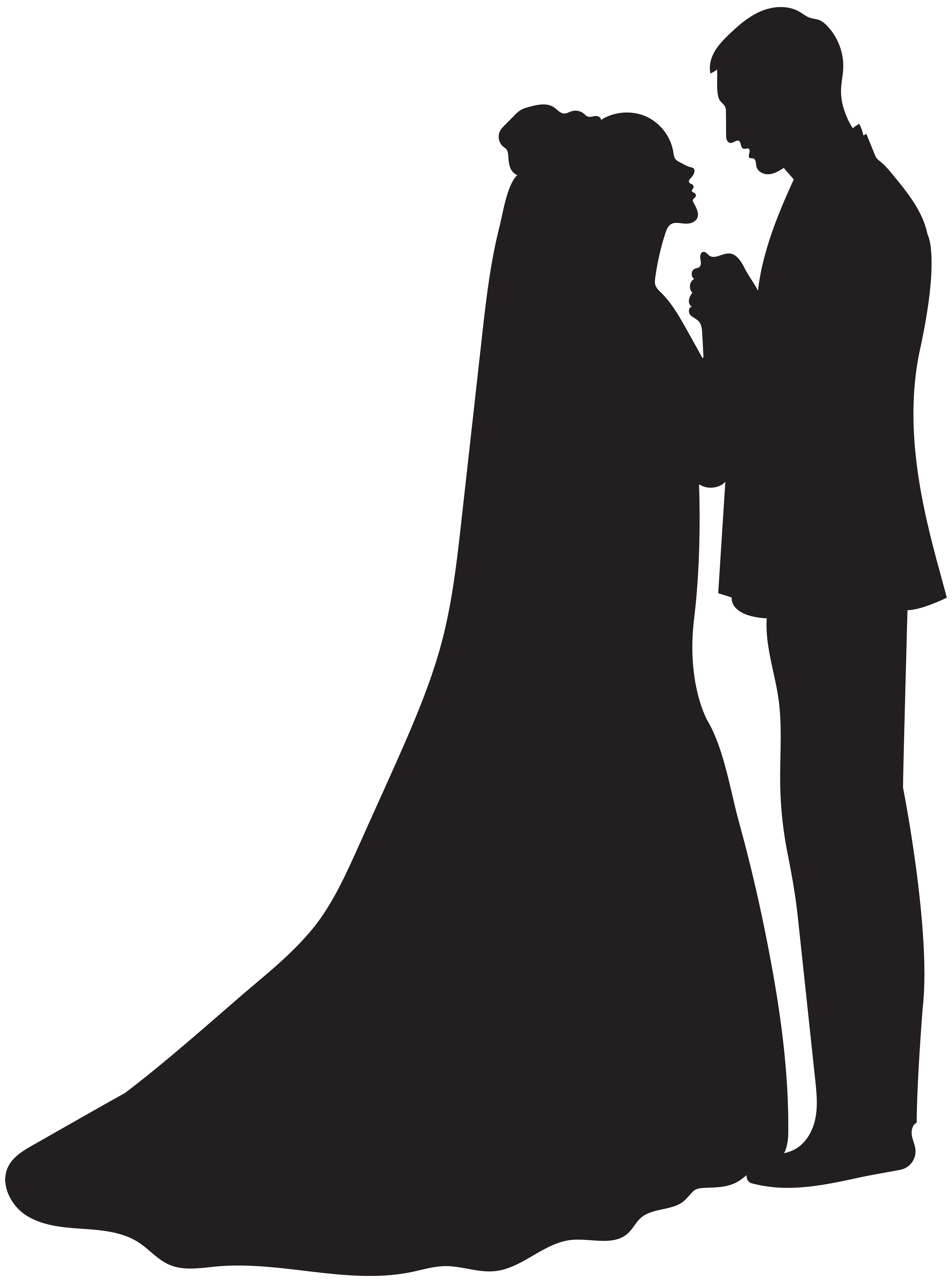 Huge Collection Of 'bride And Groom Silhouette Clip Art' Download 5934x8000 Huge Collection Of 'bride And Groom Silhouette Clip Art' Download