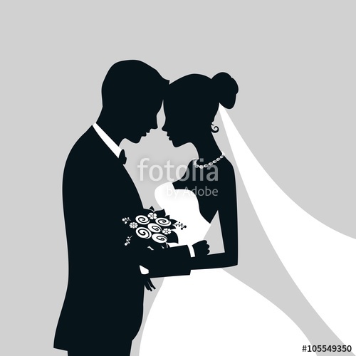 Bride And Groom Silhouettes Dancing Stock Image And Royalty Free 500x500 Bride And Groom Silhouettes Dancing Stock Image And Royalty Free