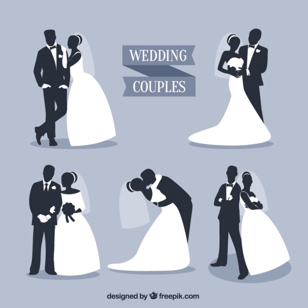 626x626 Bride And Groom Vector Vectors, Photos And Free Download