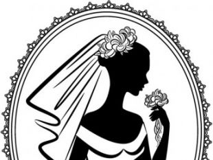 310x233 Bride Silhouette Vector Free Vectors Ui Download