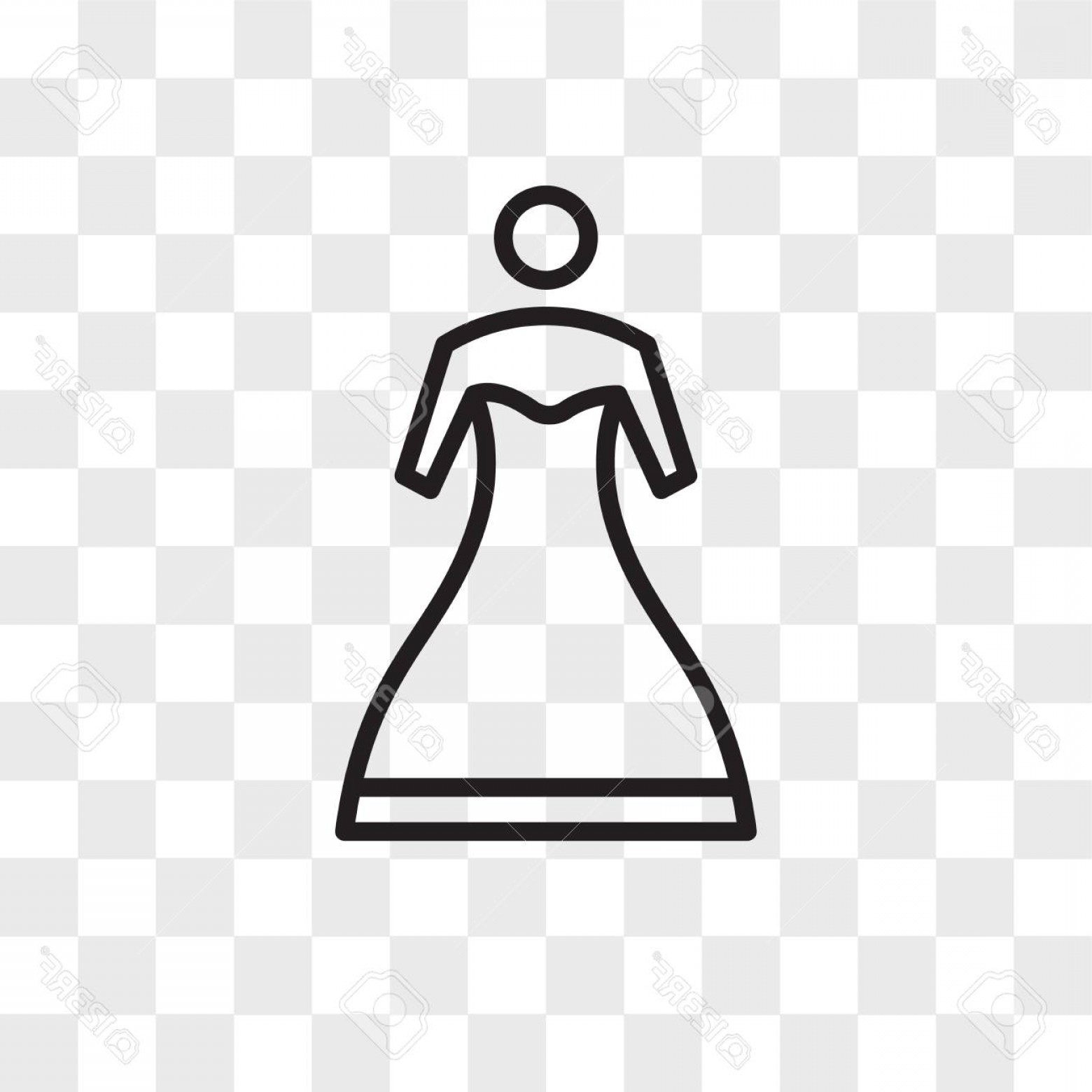Photostock Vector Bride Vector Icon Isolated On Transparent 1560x1560 Photostock Vector Bride Vector Icon Isolated On Transparent