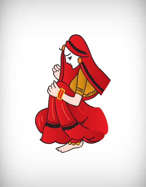 Bride Vector 500x639 Bride Vector