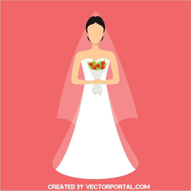 Fashionable Bride Vector Image People Free Vector Image Free 660x660 Fashionable Bride Vector Image People Free Vector Image Free