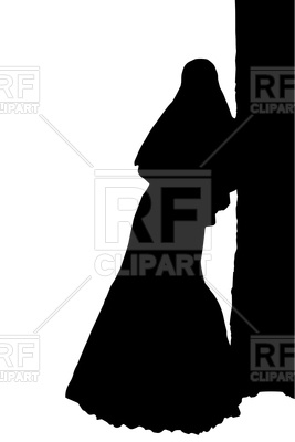 Silhouette Of Bride Vector Image Of People Konturvid 267x400 Silhouette Of Bride Vector Image Of People Konturvid