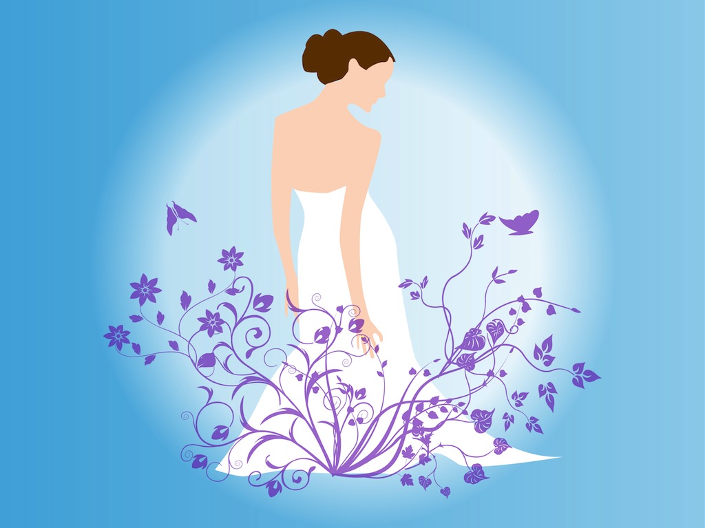 Bride Vector Vector Art Graphics 1024x767 Bride Vector Vector Art Graphics