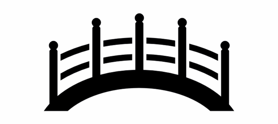 920x411 Japanese Bridge Free Vector Icon Designed