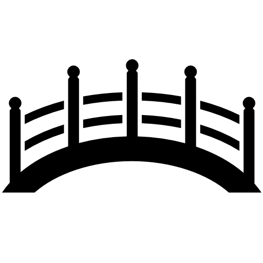 512x512 Japanese Bridge Free Vector Icons Designed