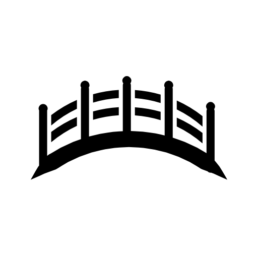 512x512 Japanese Bridge Free Vector Icons Designed