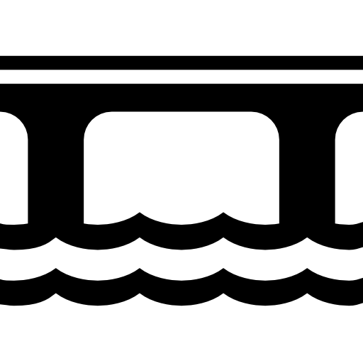 512x512 Bridge Icon Vector