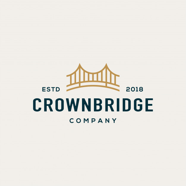 626x626 Bridge Logo Design Concept Universal Bridge Logo Vector