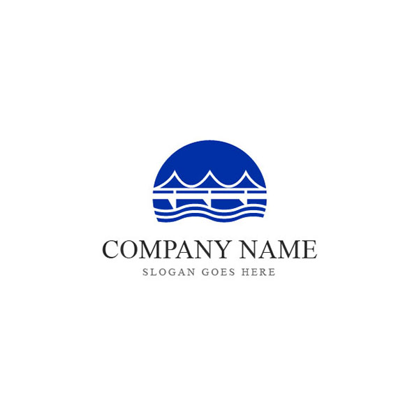 Bridge Logo Design, Vector Free Download 600x600 Bridge Logo Design, Vector Free Download