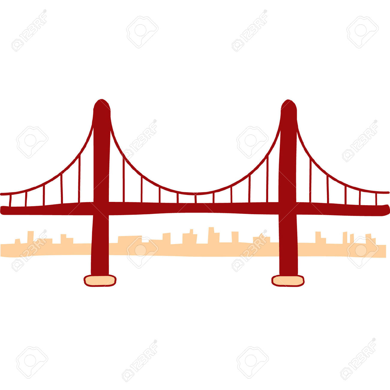 1300x1300 Free Collection Of Bridge Clipart Vector Download Transparent