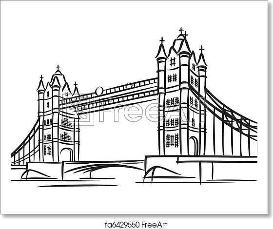Free Art Print Of Tower Bridge Vector Images Of Tower Bridge 560x470 Free Art Print Of Tower Bridge Vector Images Of Tower Bridge