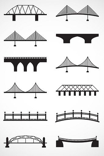 Lines Building Bridge Vector Icon Graphic Pikbest Graphic Elements 340x511 Lines Building Bridge Vector Icon Graphic Pikbest Graphic Elements