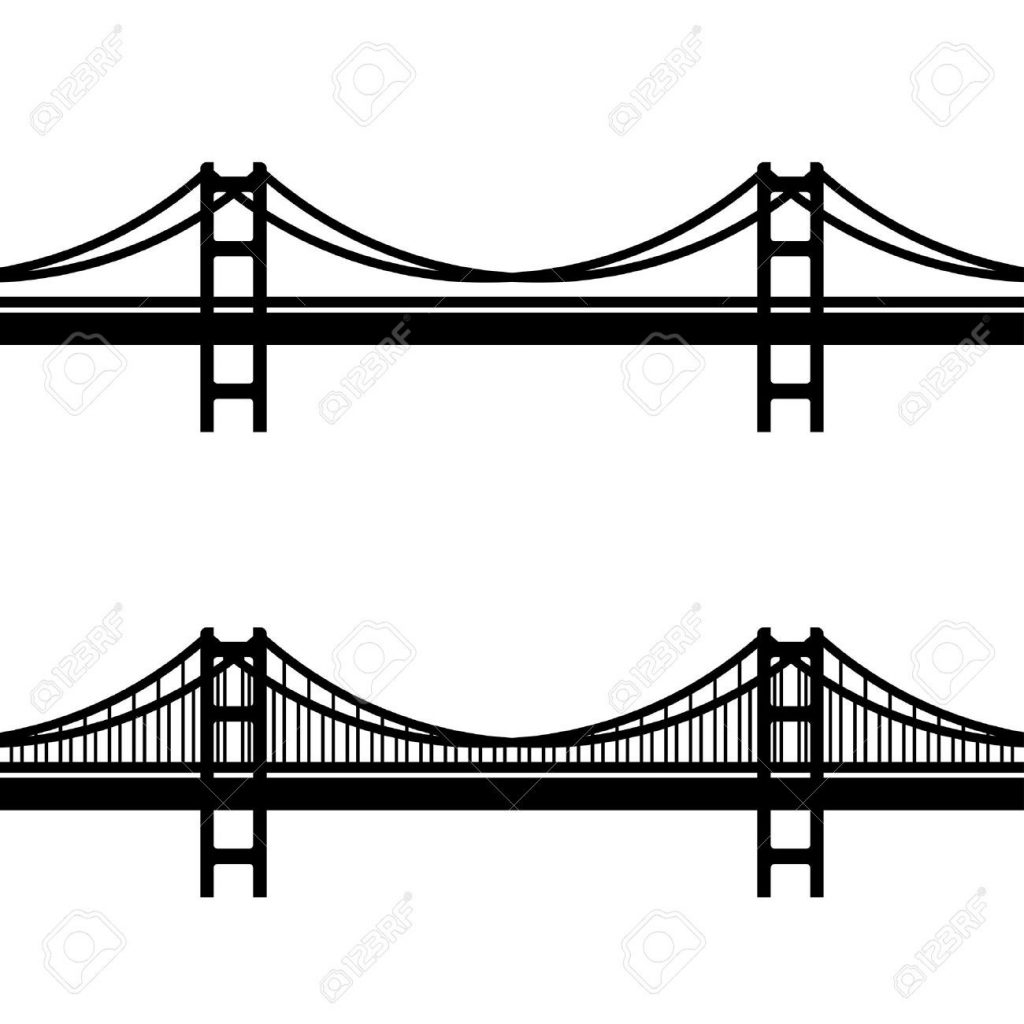 Bridge Vector Free at Vectorified.com | Collection of Bridge Vector ...