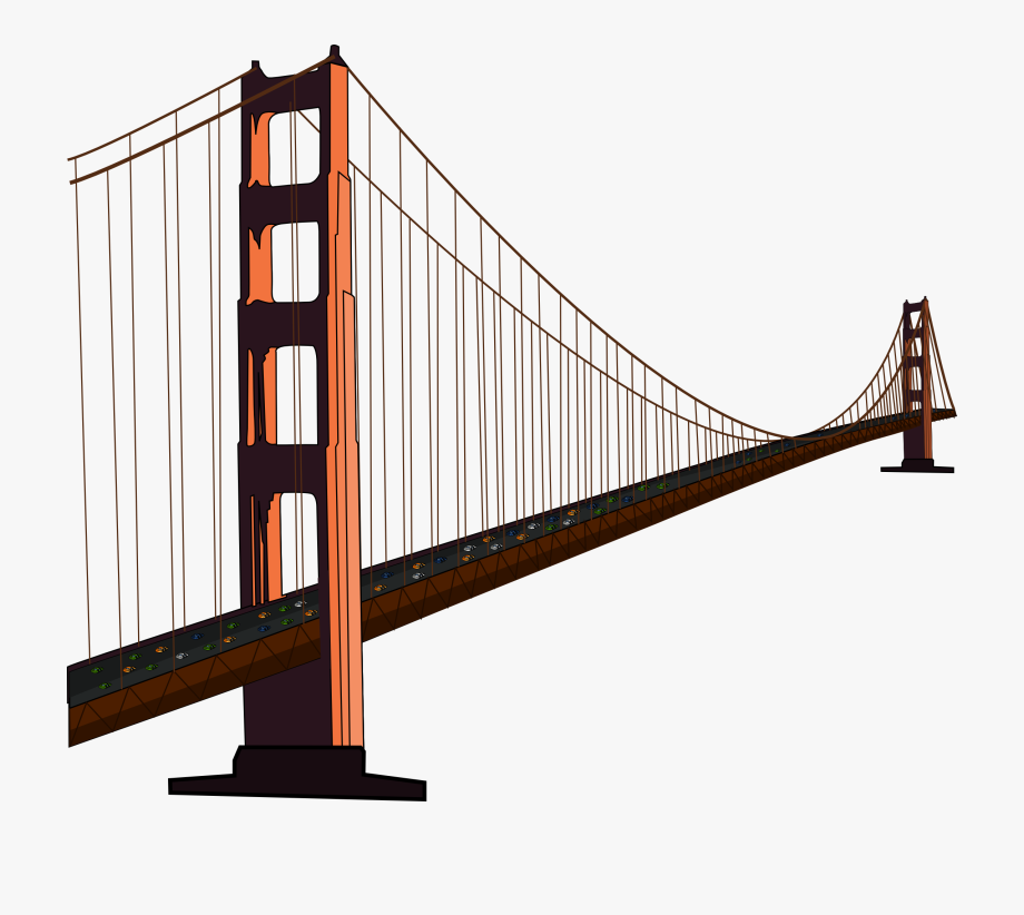 920x822 Golden Gate Bridge Vector