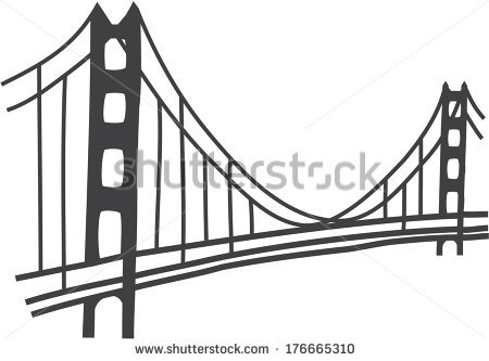 450x333 Simple Golden Gate Bridge Png Transparent Simple Golden Gate