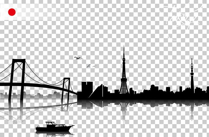728x478 Hong Kong Silhouette Png, Clipart, Black And White