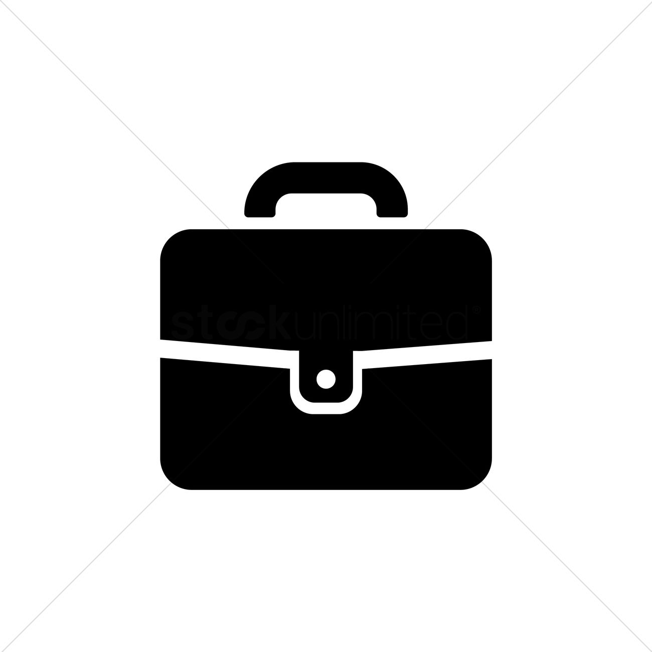 1300x1300 Briefcase Vector Image