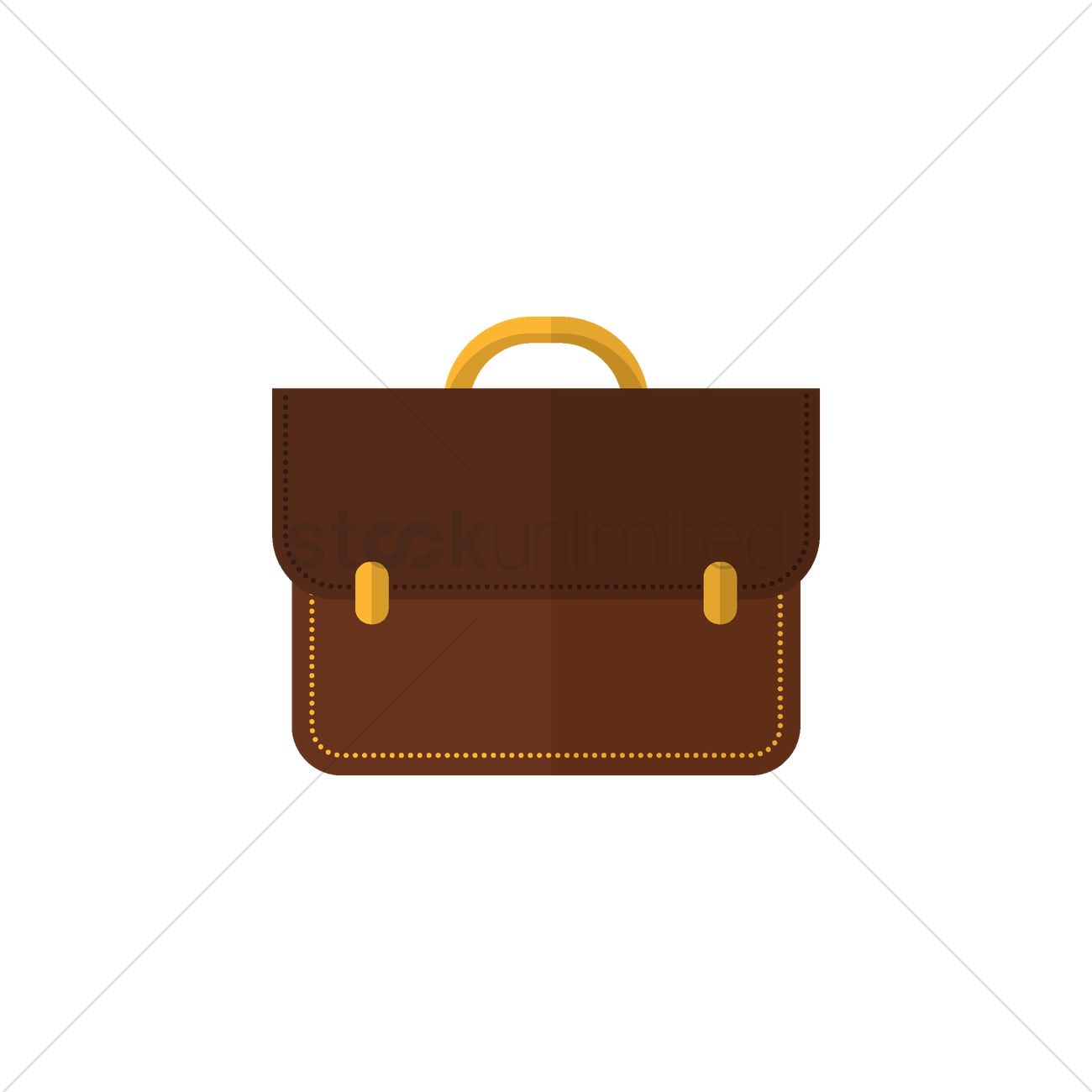 1300x1300 Briefcase Vector Image