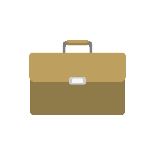 626x625 Illustration Of Briefcase Vector Free Download