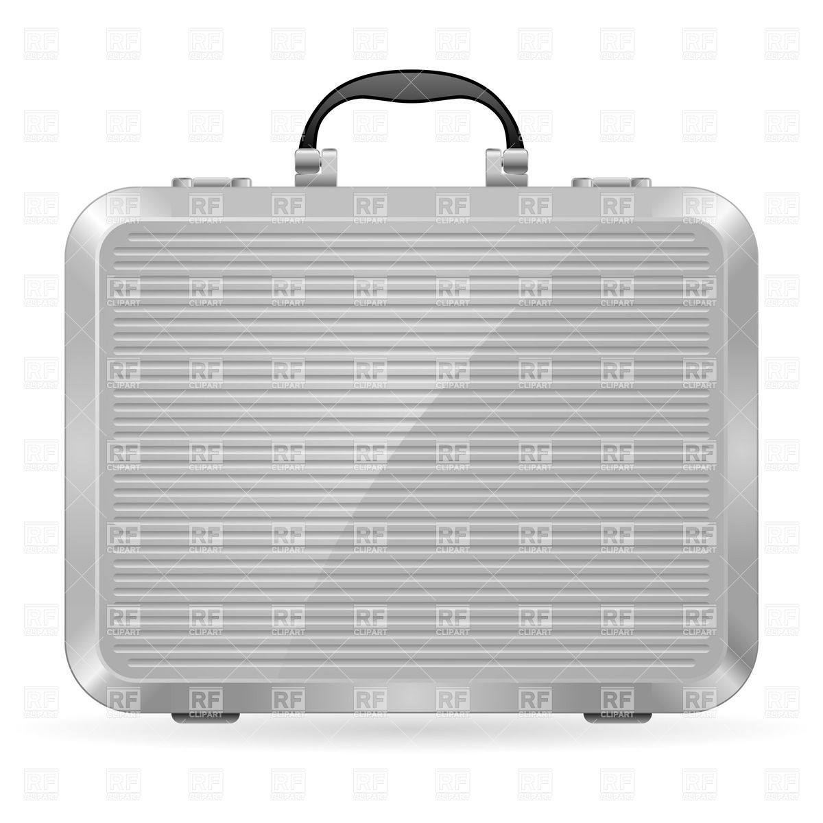 1200x1200 Silver Briefcase Vector Image Of Objects Dvarg