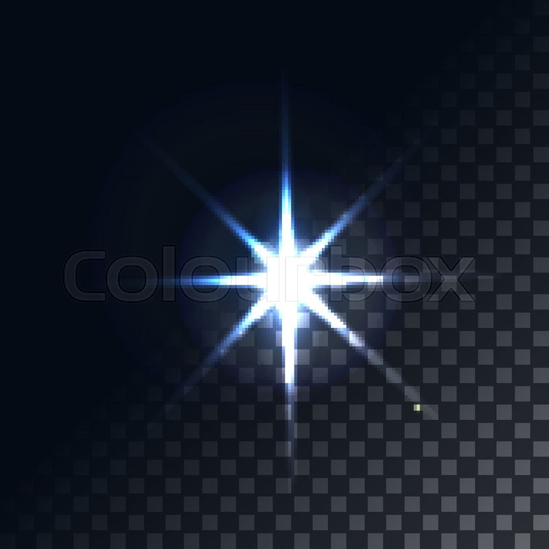 800x800 A Bright Flash Of Light Star In Stock Vector Colourbox