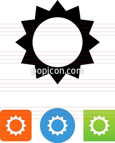 400x498 Bright Sun Icon