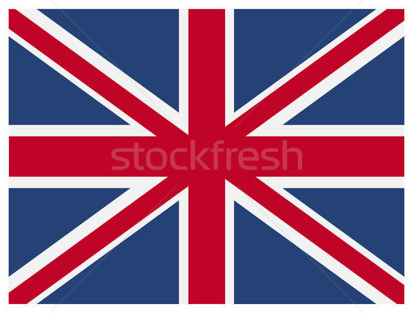 600x455 Vector British Flag Vector Illustration Borys Shevchuk