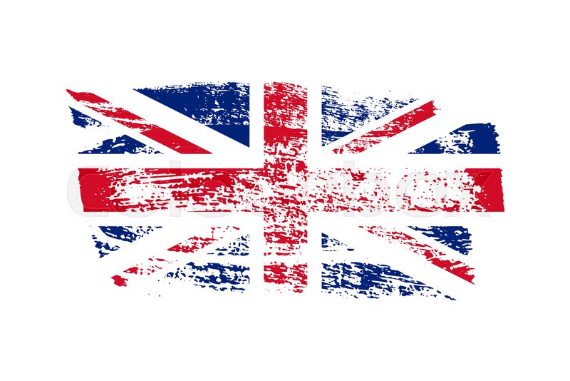 800x534 Vintage British Flag Illustration Stock Vector Colourbox